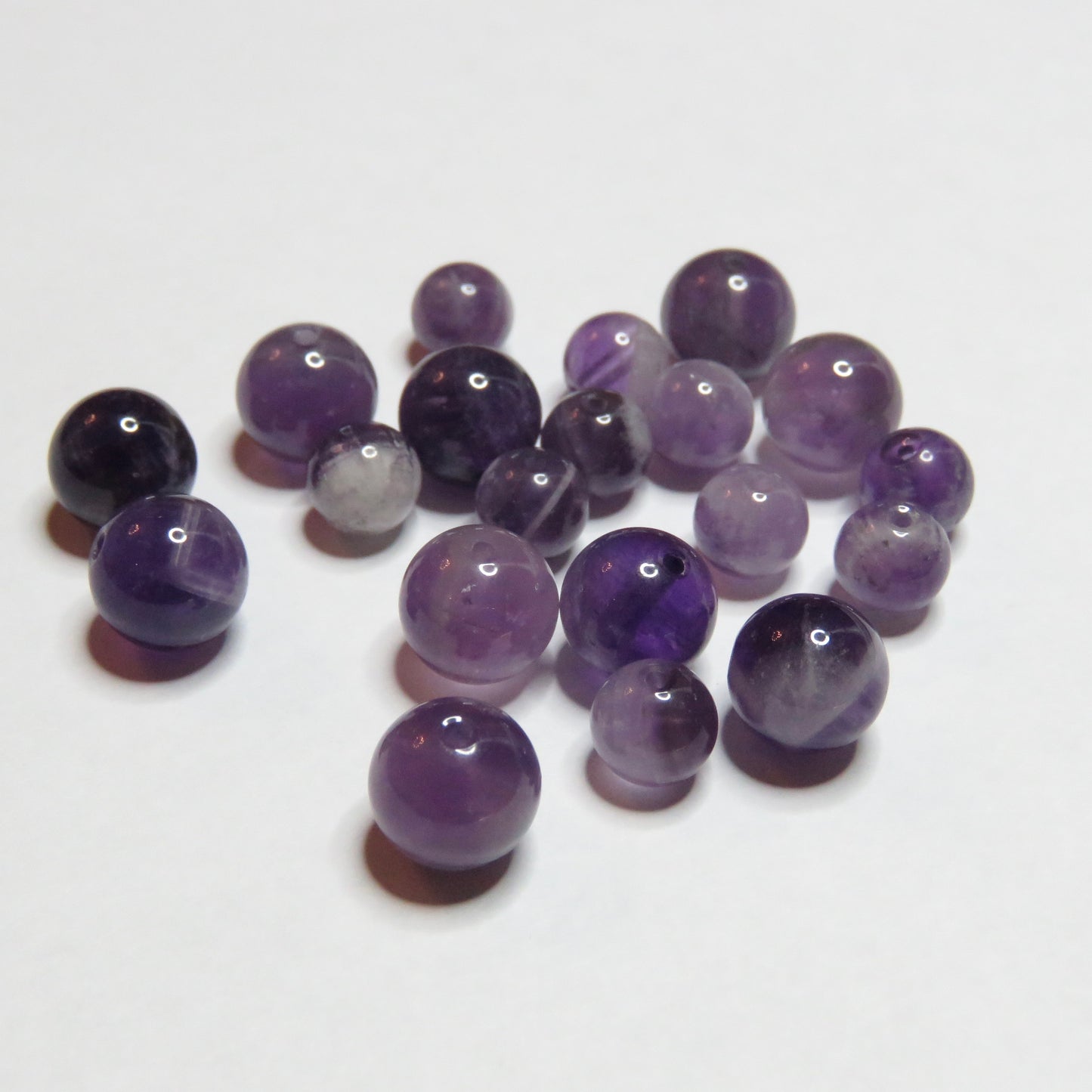 Kivihelmet | Ametisti | 8mm | 10kpl