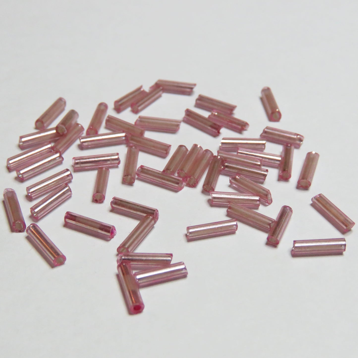 Putkihelmi | Vaaleanpunainen | 6mm | 50kpl