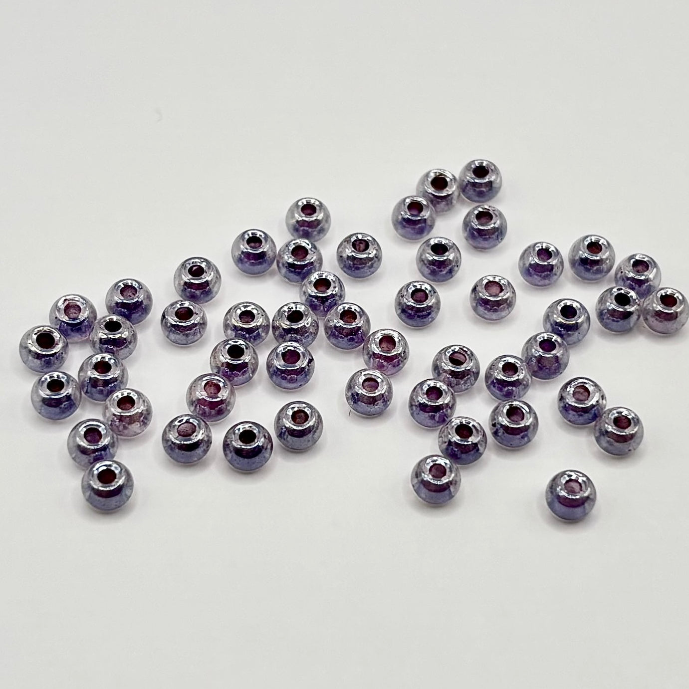 Lasihelmi | Fantasy | Tumma Violetti | 4mm | 50kpl