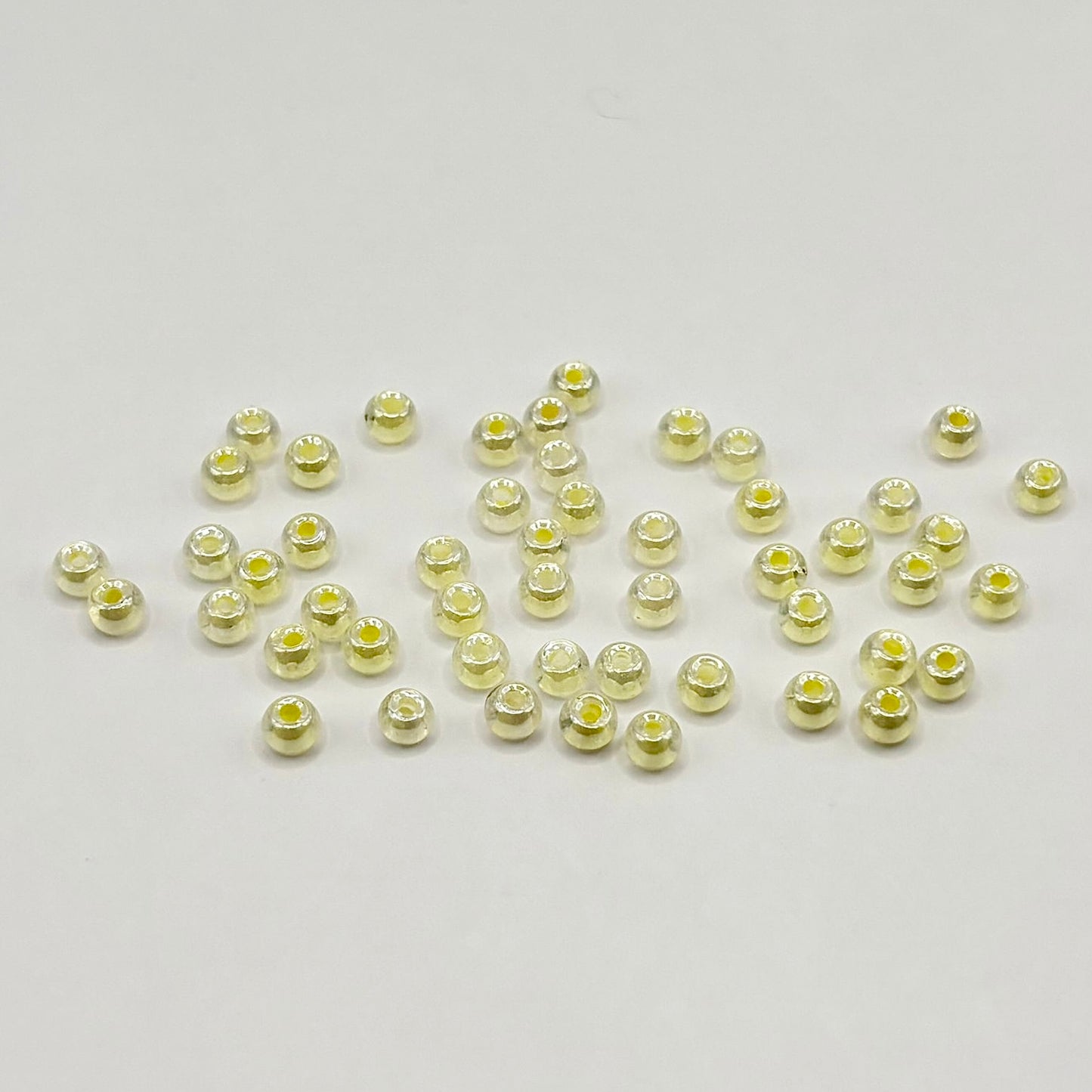 Lasihelmi | Fantasy | Sitruuna | 4mm | 50kpl