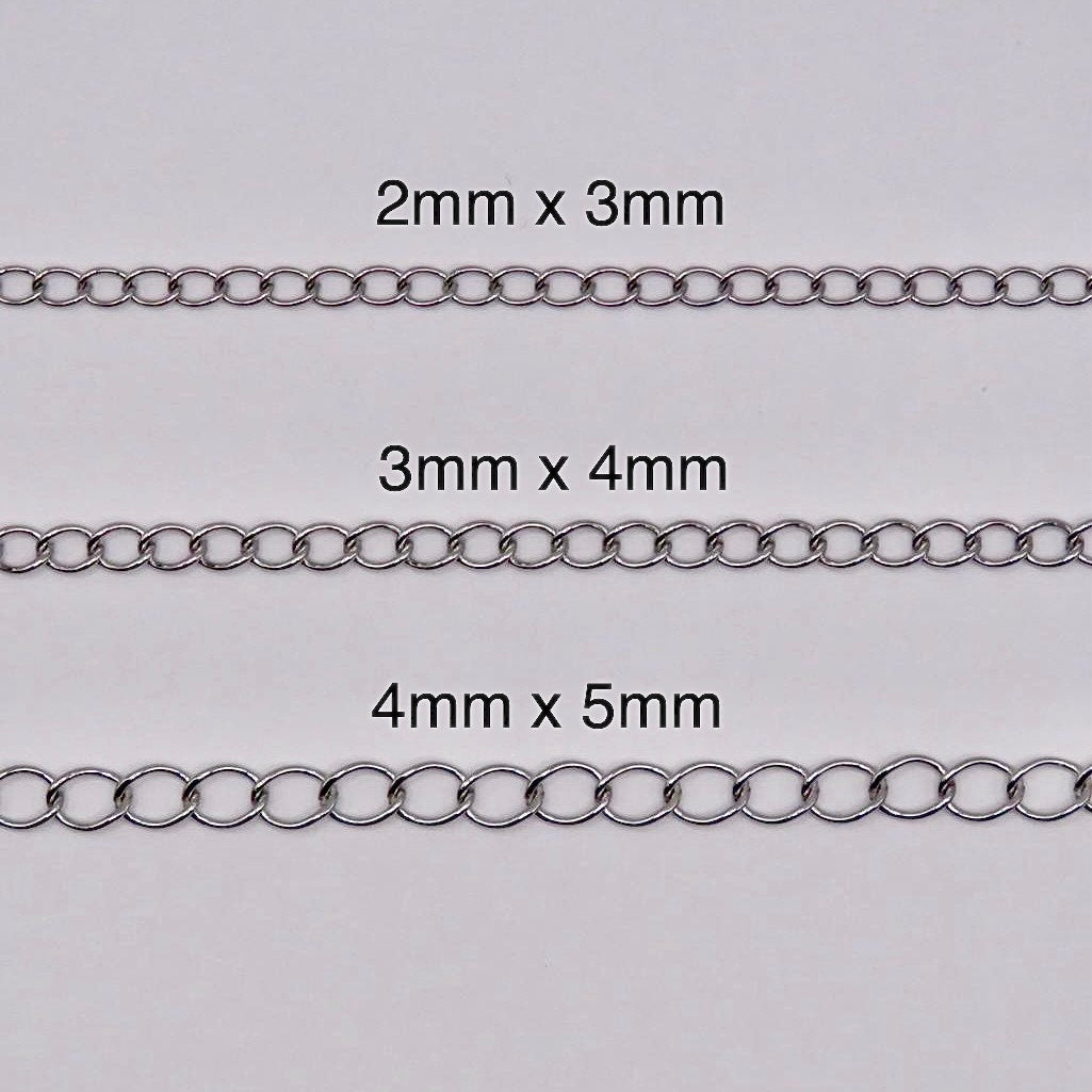 Silmukkaketju | RST | 3x4mm