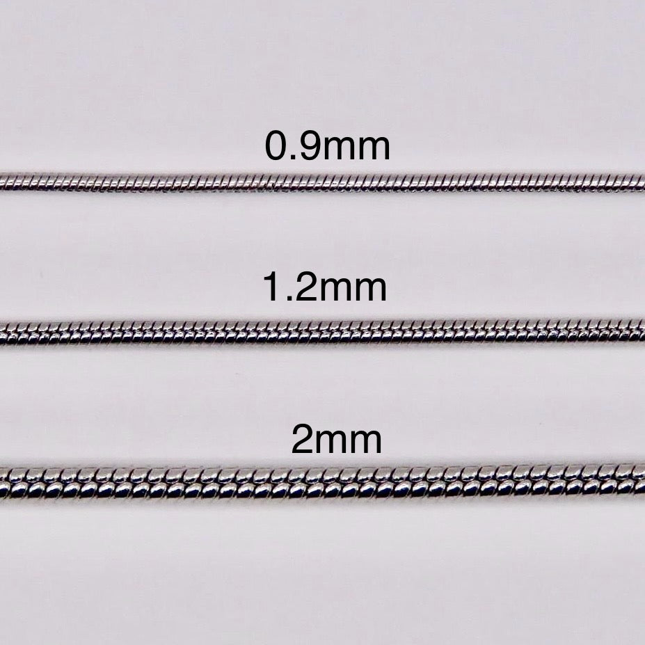 Käärmeketju | RST | 0.9mm