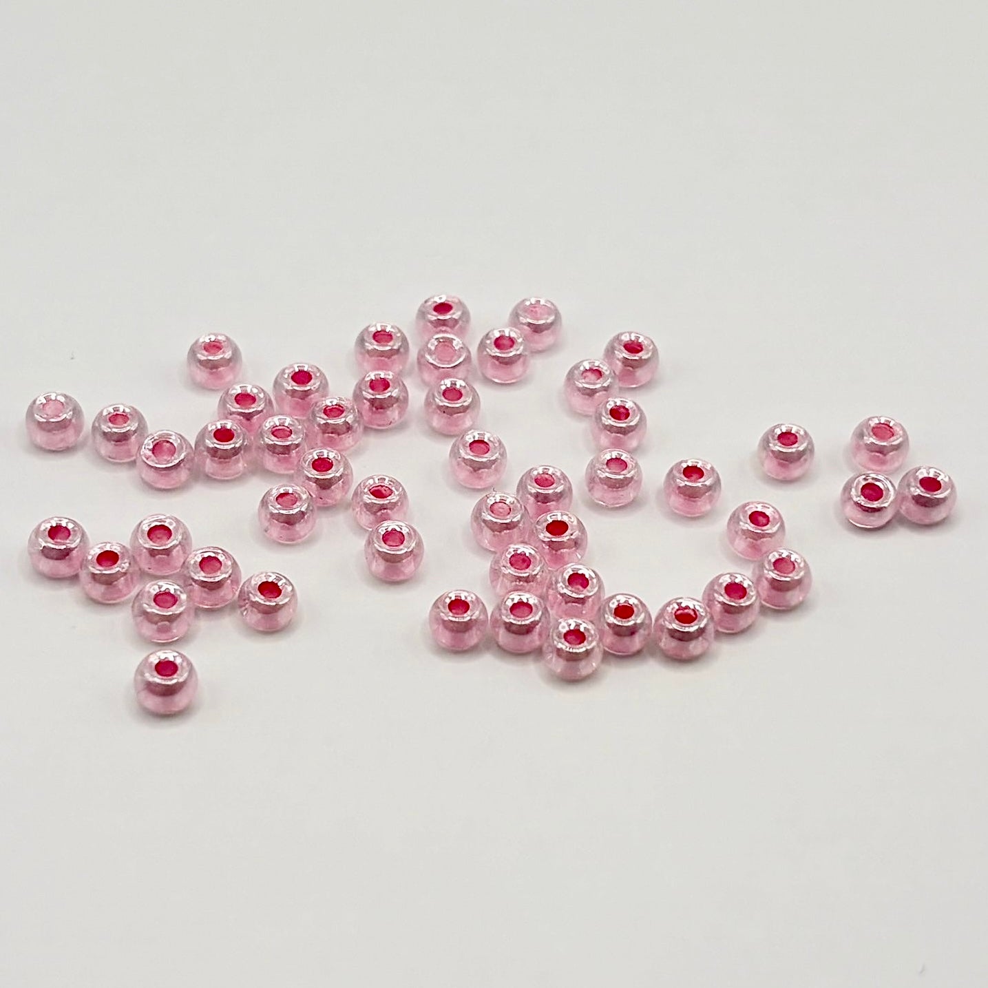 Lasihelmi | Fantasy | Pinkki | 4mm | 50kpl