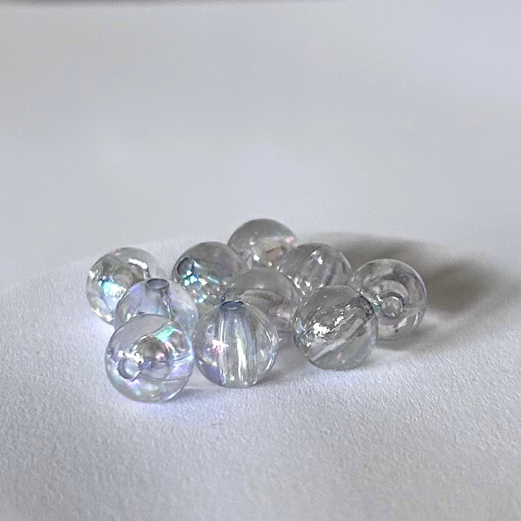 Bubbles Helmet | Hopean Harmaa | 8mm | 10kpl