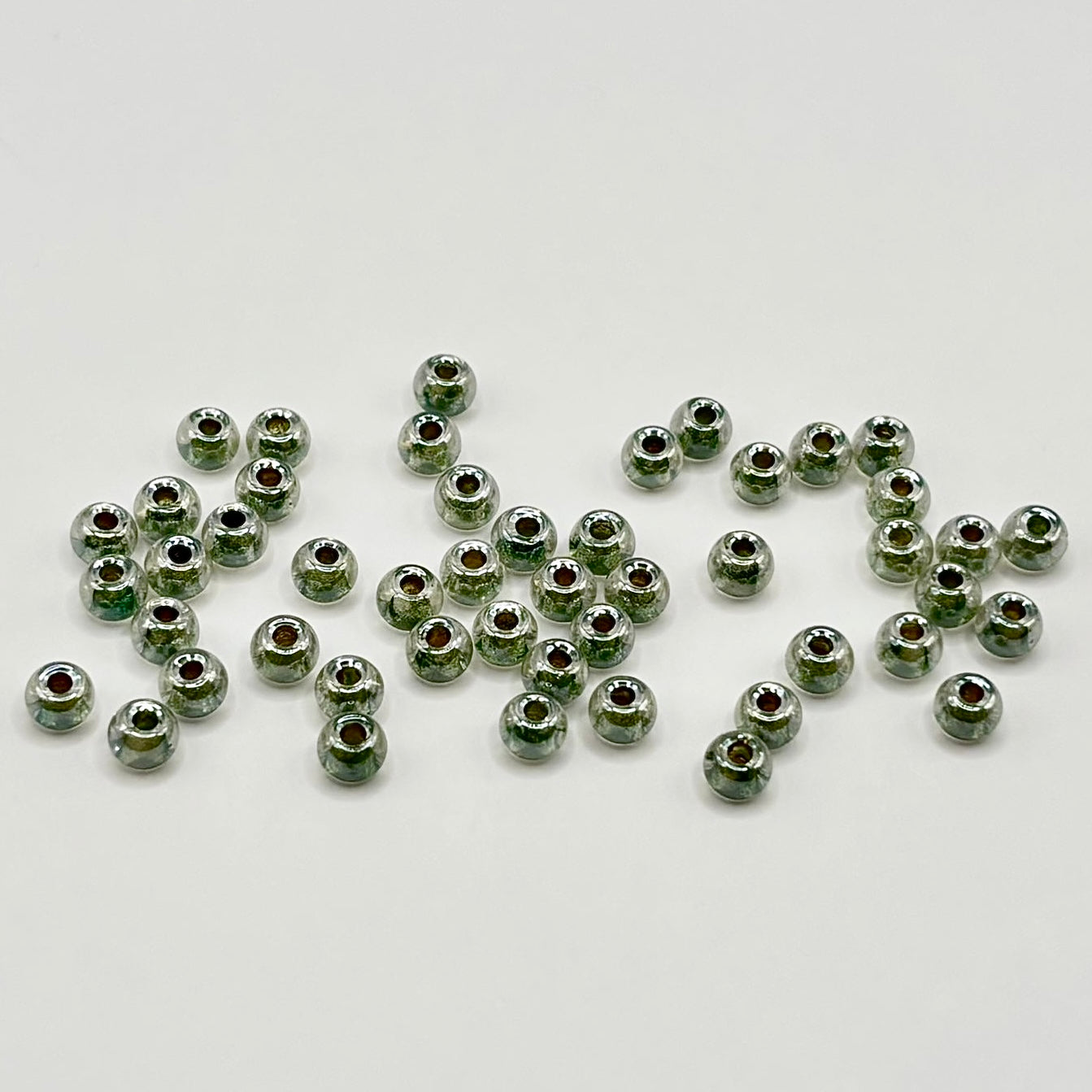 Lasihelmi | Fantasy | Sage | 4mm | 50kpl