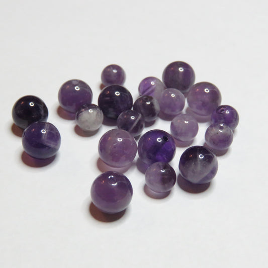 Kivihelmet | Ametisti | 8mm | 10kpl