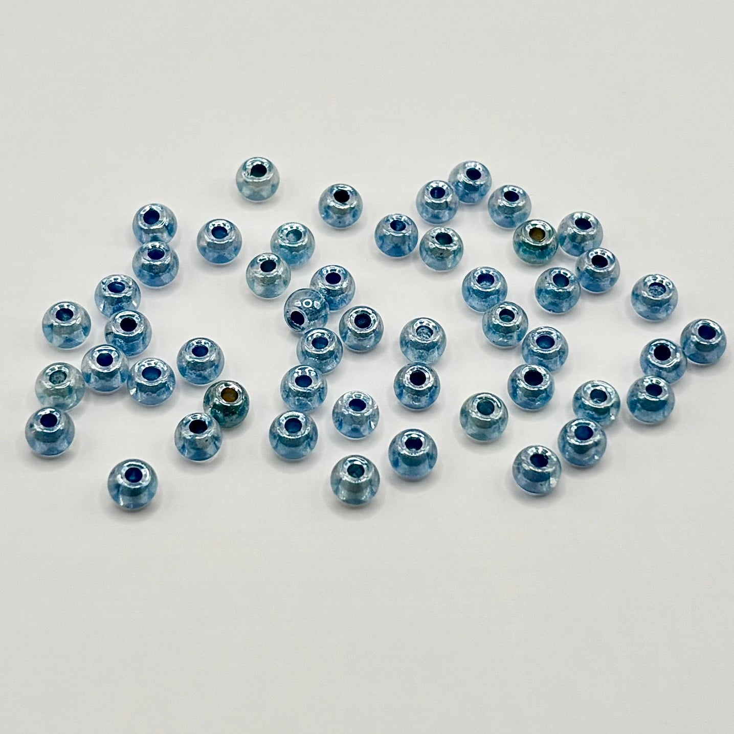 Lasihelmi | Fantasy | Sininen | 4mm | 50kpl