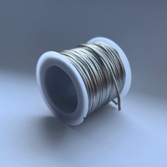 Nylon Yarn | Satin | Silver | 20 m