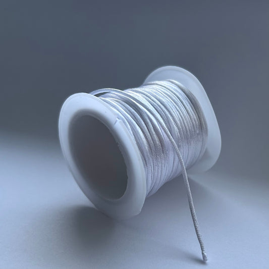 Nylon Thread | Satin | White | 20m