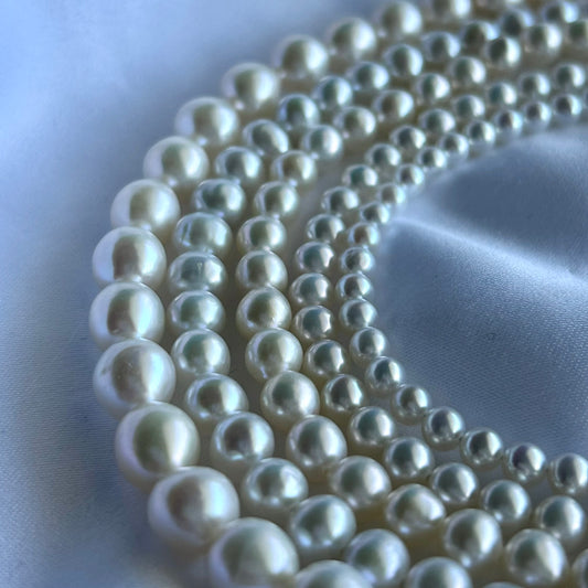 Pyöreä | Valkoinen | 7-8mm | 3A