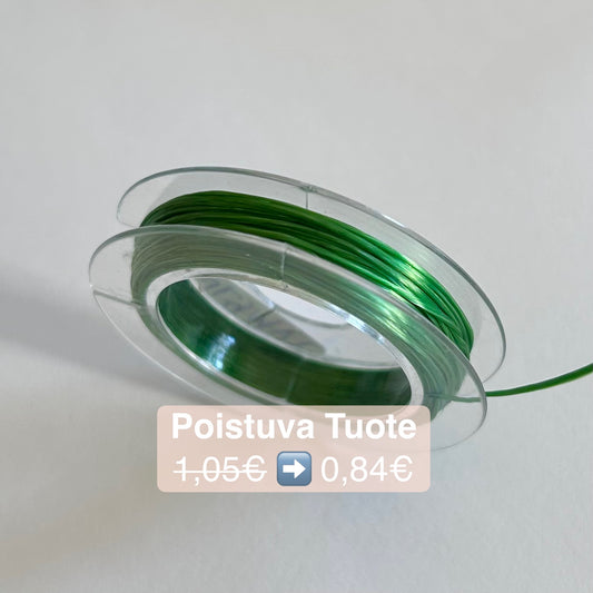 POISTUVA | Joustolanka | Vihreä | 9m