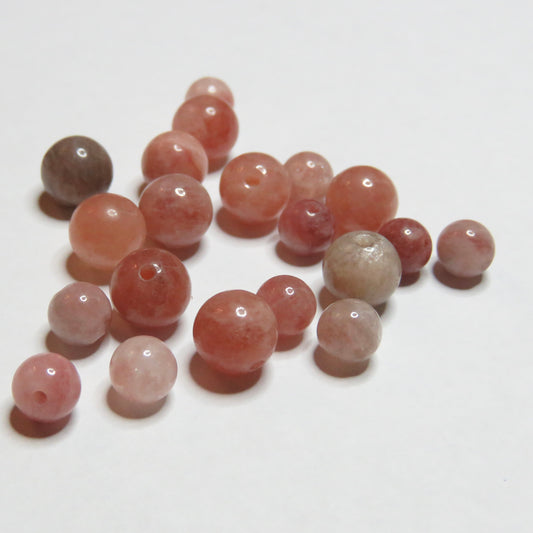 Kivihelmet | Aurinkokivi | 8mm | 10kpl