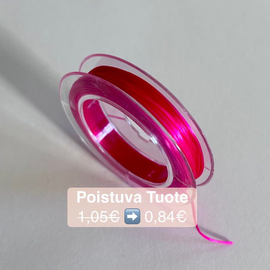 POISTUVA | Joustolanka | Aniliini | 9m