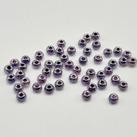 Lasihelmi | Fantasy | Tumma Violetti | 4mm | 50kpl