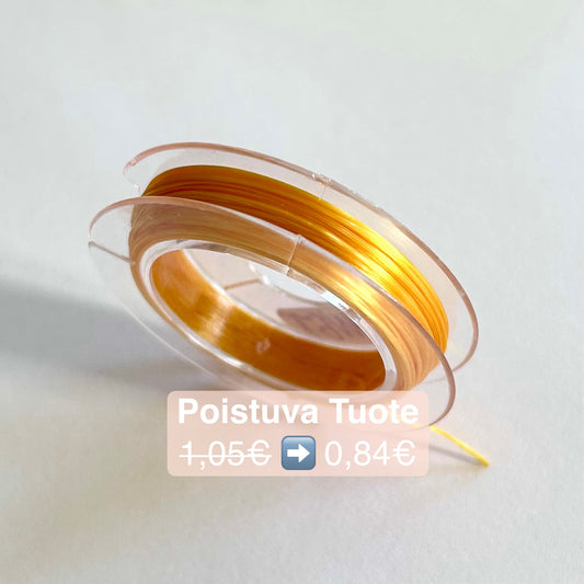 POISTUVA | Joustolanka | Oranssi | 9m