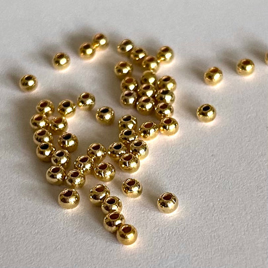 Metallic Helmet | Kulta | 3mm | 50kpl