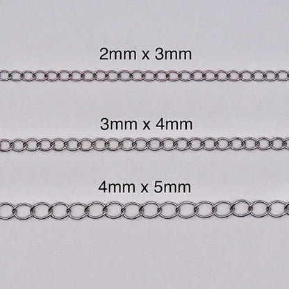Silmukkaketju | RST | 2x3mm