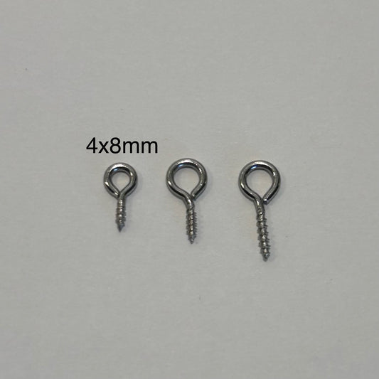 Silmukkaruuvi RST I 4x8mm I 10kpl
