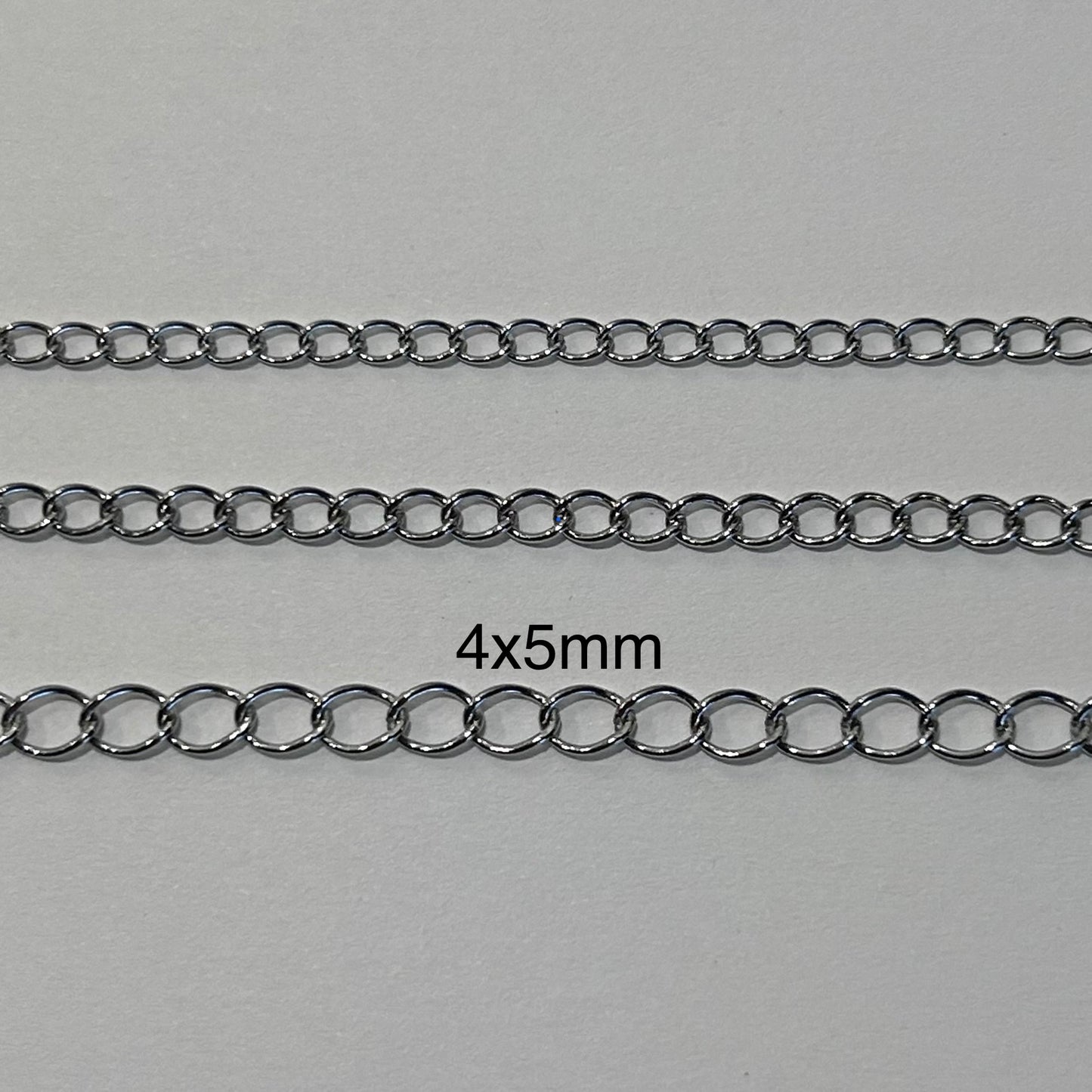 Silmukkaketju RST I 4x5mm