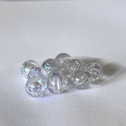 Bubbles Helmet | Hopean Harmaa | 8mm | 10kpl