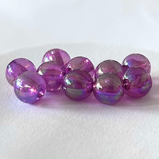 Bubbles Helmet | Puna-Violetti | 8mm | 10kpl